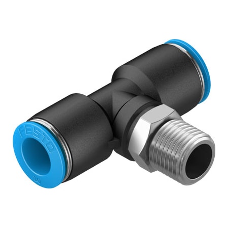 Festo Push-In T-Fitting QST-1/4-10 QST-1/4-10